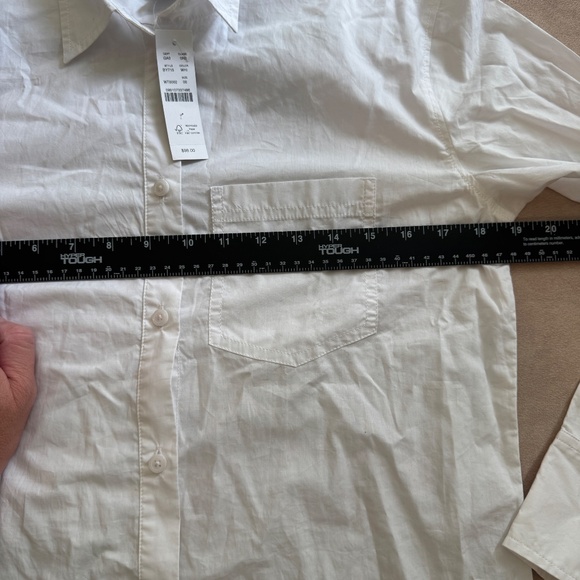 J. Crew Garçon classic shirt in cotton poplin • size 4 • NWT •  BY715 - Picture 7 of 13